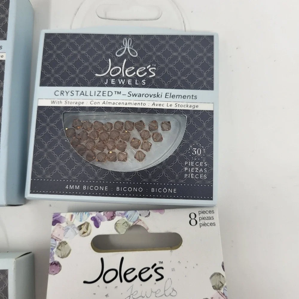 Bundle Jolee Crystalized Swarovski Jewelry Making Supplies Arts  Crafts Lot #12